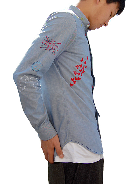 [agua;アグア]な独り言-『 BRUN VAN DYCK 』Embroidery Shirt