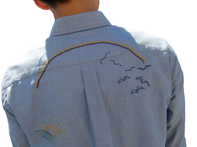 [agua;アグア]な独り言-『 BRUN VAN DYCK 』Embroidery Shirt