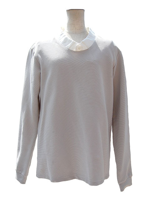[agua;アグア]な独り言-【ETHOSENS】 Gimmick shirt & Cotton knit