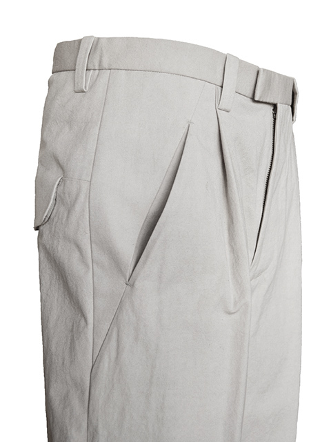 【ETHOSENS】 1-tuck Tailored Pants