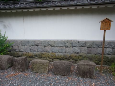 忍城櫓の石垣