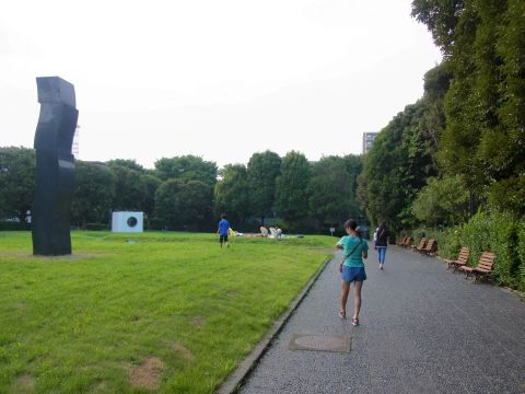 北浦和公園の彫刻広場　野外彫刻