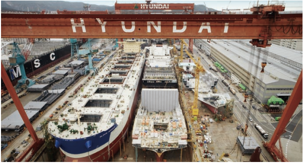 hyundai ship building