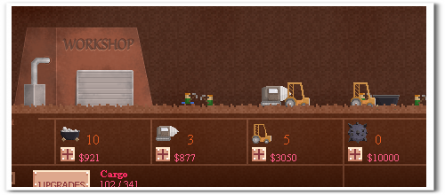 鉱山を掘削する作業系ゲーム　Mine Upgrade