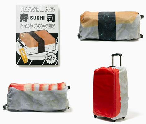 寿司ライクなスーツケースカバーでした