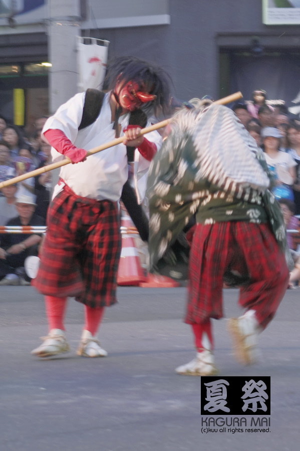 上川神社神楽舞１