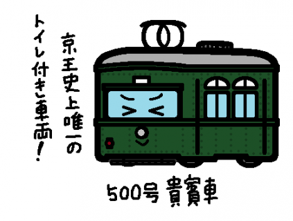 京王電鉄 500号 貴賓車