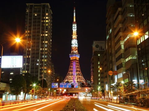 東京タワー　夏ライトアップ